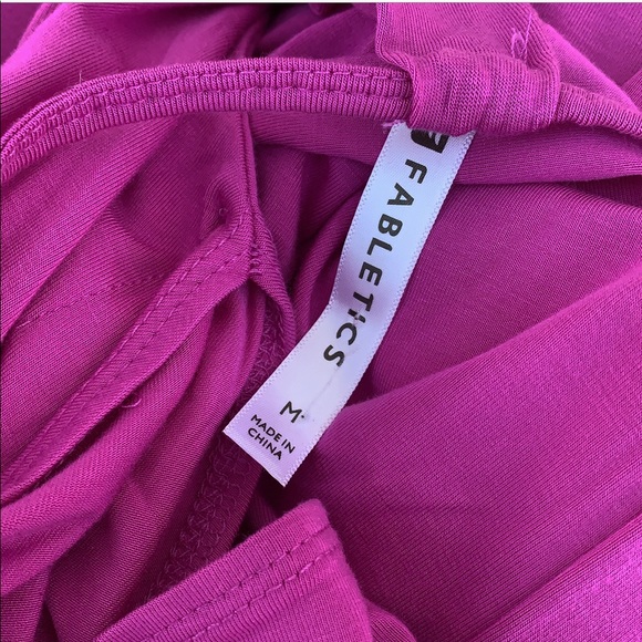 Fabletics Neema Maxi Dress Sleeveless Racerback Purple Medium - Picture 5 of 5